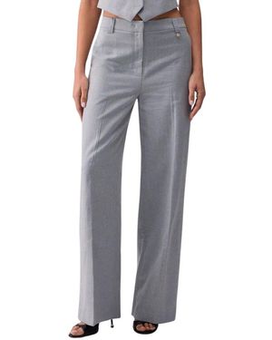 Liu Jo Smart Melange Broek - Grijs