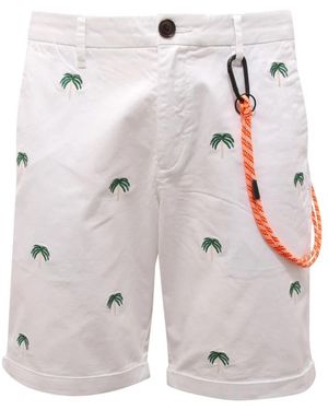Sun 68 Bermuda Chino Embroidery - Grijs