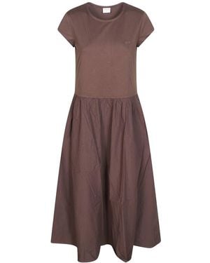 Sun 68 Midi Dresses - Brown