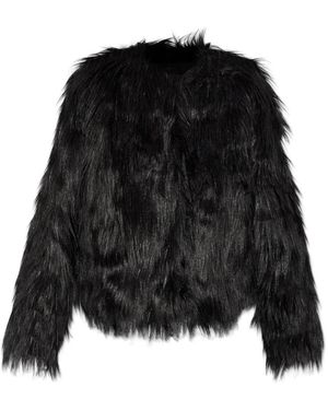 Stand Studio Eilish Faux Fur - Schwarz