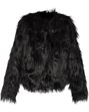 Stand Studio Eilish Faux Fur - Schwarz