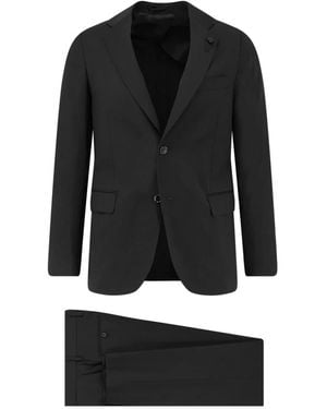 Lardini Kostuums ,Zwart ,Wol Jurken Zwart