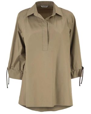 Max Mara Mxmadorni Bluse - Natur