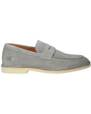 Blackstone Klassieke Lichtgrijze Loafer Instappers - Grijs