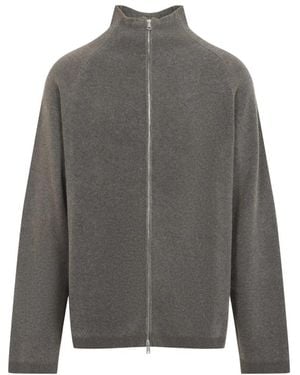 Our Legacy Line Zip Cardigan - Grau
