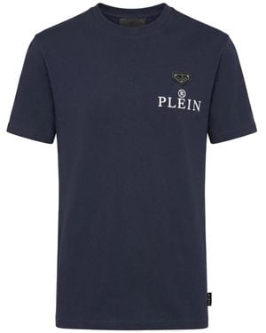 Philipp Plein T-Shirts - Bleu