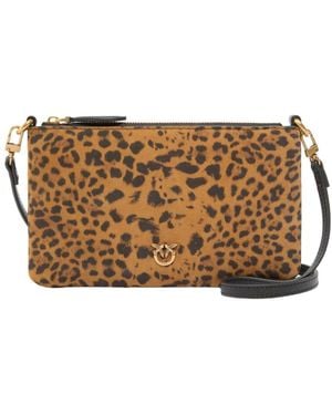 Pinko Cross Body Bags - Marrón