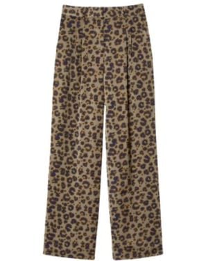 Ba&sh Wide Trousers - Naturel