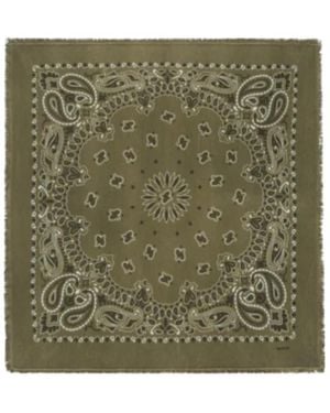 Kujten Accessoires ,Groen ,Kasjmier Square Bandana