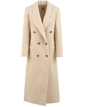 Aniye By Double-Breasted Coats - Natural
