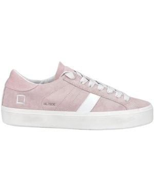 Date Schoenen ,Roze ,Katoen Hill Low Suede