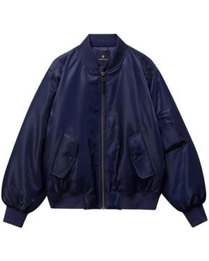 Anine Bing Bomber Jackets - Blue