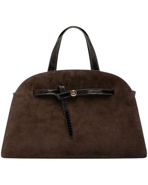 Tory Burch Tassen ,Bruin ,Suède Tassen. Bruin