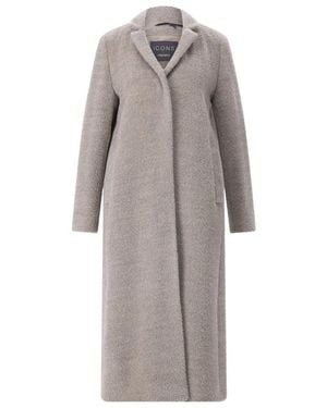 Cinzia Rocca Single-Breasted Coats - Gris
