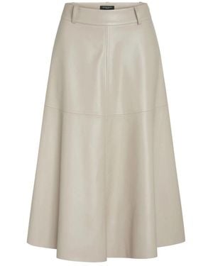 Bruuns Bazaar Midi Skirts - Natural