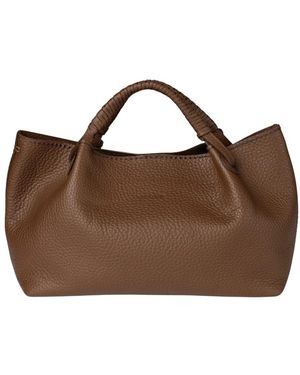 Plinio Visona' Tote Bags - Marrone