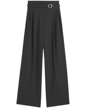 HUGO Wide Trousers - Nero