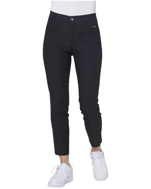 Cro Slim-Fit Trousers - Azul
