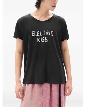 Ann Demeulemeester T-Shirts - Negro