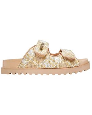 Guess Schoenen ,Fadelizz Slide - Naturel