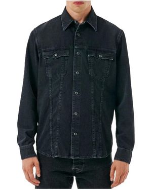 CYCLE James Icon Shirt - Blau