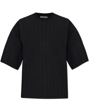 Helmut Lang T-shirt mit logo - Schwarz