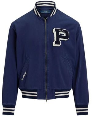 Ralph Lauren Bomber Jackets - Blue