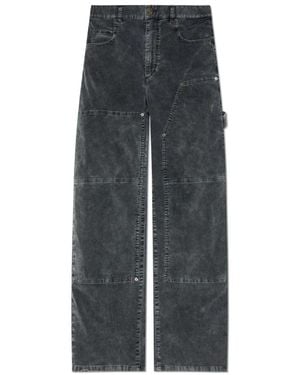 Isabel Marant Cordhose Lorson - Grau