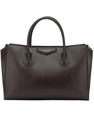 Givenchy Tassen ,Bruin ,Leer Medium Antigona Catchall - Zwart