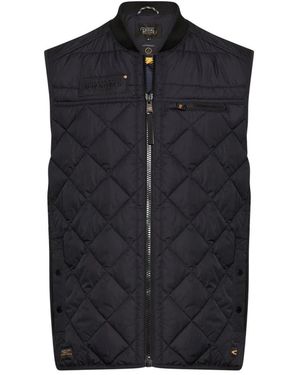Camel Active Gewatteerd Vest - Blauw
