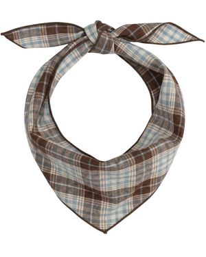 BONNIE STUDIOS Plaid Scarf - Grau