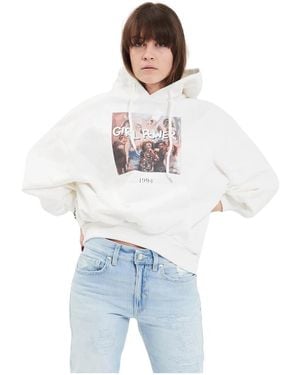 Throwback. Hoodies - White