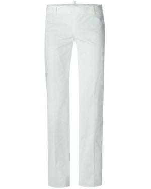 DSquared² Broeken ,Wit ,Katoen Rechte Broek