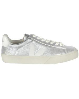 Veja Zapatillas De Cuero Con Detalle De Logo, Mujer, Talla - Blanco