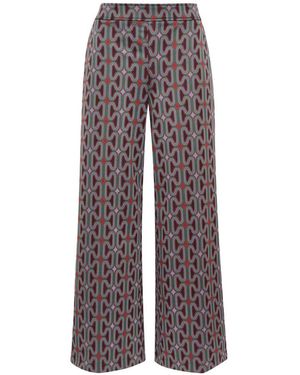 Maliparmi Wide Trousers - Grey
