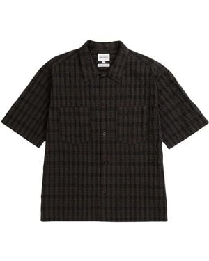 Norse Projects Short Sleeve Shirts - Black