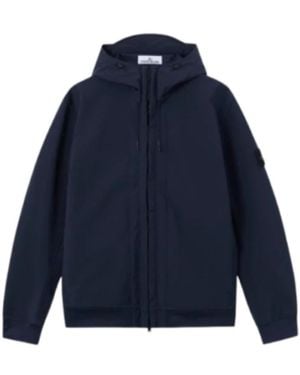 Stone Island Light Jackets - Azul