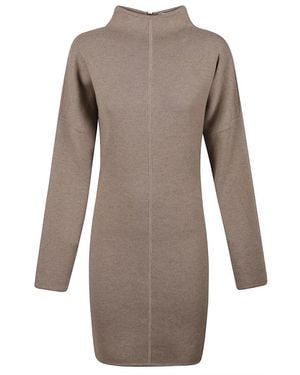 Max Mara Mxsracconto Kleid - Braun