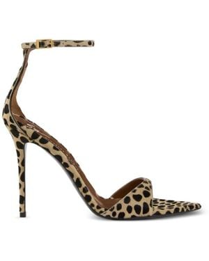 Giuseppe Zanotti Mit Absatz Leopard Print - Mettallic