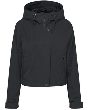Bugatti Damen Popeline Jacke - Schwarz