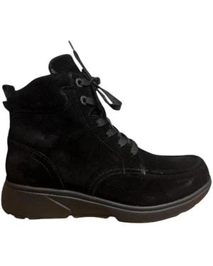 Xsensible Lace-Up Boots - Negro