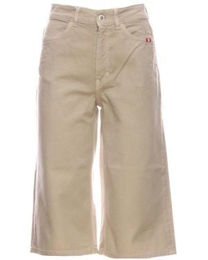 AMISH Long Shorts - Natural