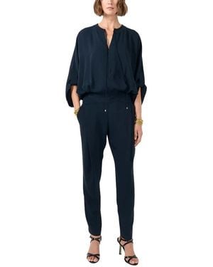 Barbara Bui Fluid Crepe Jumpsuit - Blauw