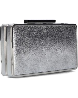 Lodi Tassen ,Grijs ,Zilveren Clutch - Metallic