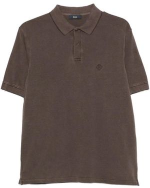 Herno Polo Shirts - Braun
