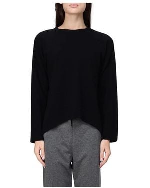 Kangra Round-Neck Knitwear - Negro