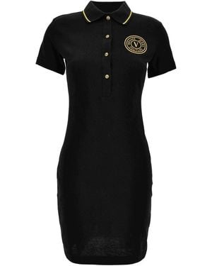 Versace Jeans Couture Short Dresses - Negro