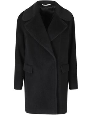 Tagliatore Single-Breasted Coats - Negro