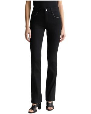 Liu Jo Boot-Cut Jeans - Negro