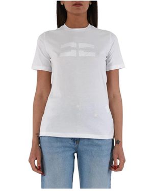 Elisabetta Franchi T-Shirts - Blue